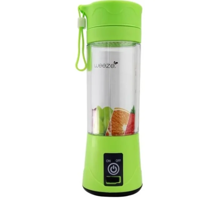Portable Mini Blender for Shakes and Smoothies Rechargeable USB 380ML Traveling Fruit Juicer Cup Hand Fruit Blender Juicing Cup 10