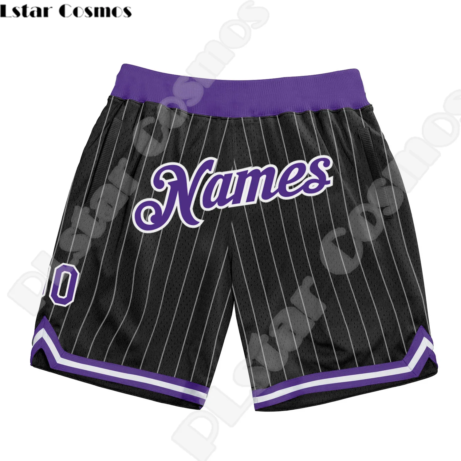 Custom Name DIY Logo Pattern Team Number Basketball Shorts Pants Retro Breathable Mesh 3DPrint Summer Harajuku Drop Shipping A12 5