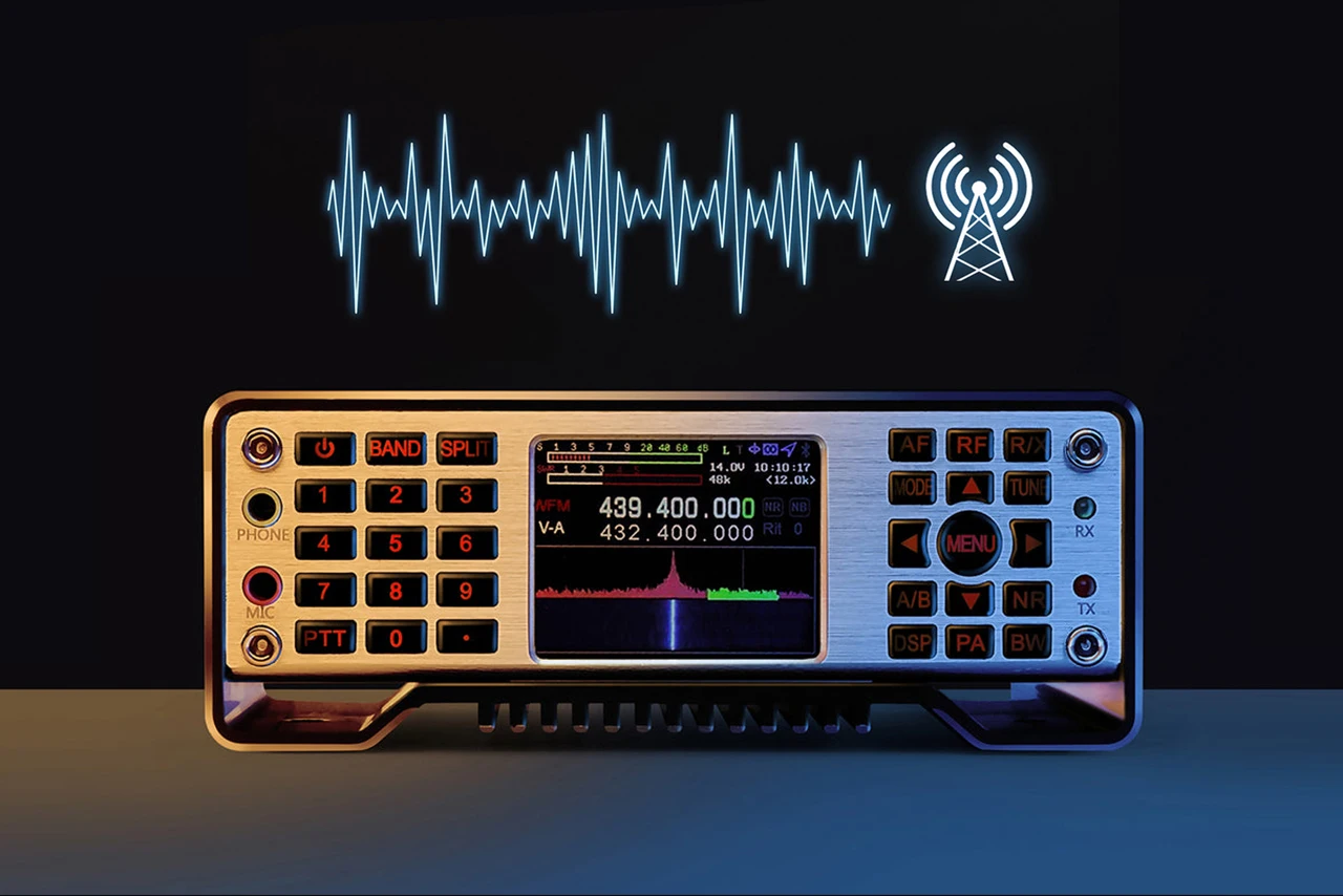 4 세대 오리지널 Q900 V4, 100KHz-2GHz HF VHF UHF 모든 모드 SDR 트랜시버, 소프트웨어 정의 라디오, DMR SSB CW RTTY AM FM