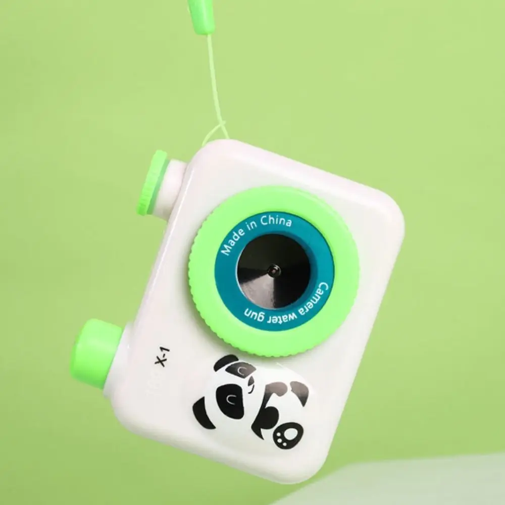 Water Games Cartoon Panda Camera Water Spray Toy ABS Cute Camera Water Squirting Toys Creative Novelty Beach Water Sprayer Beach