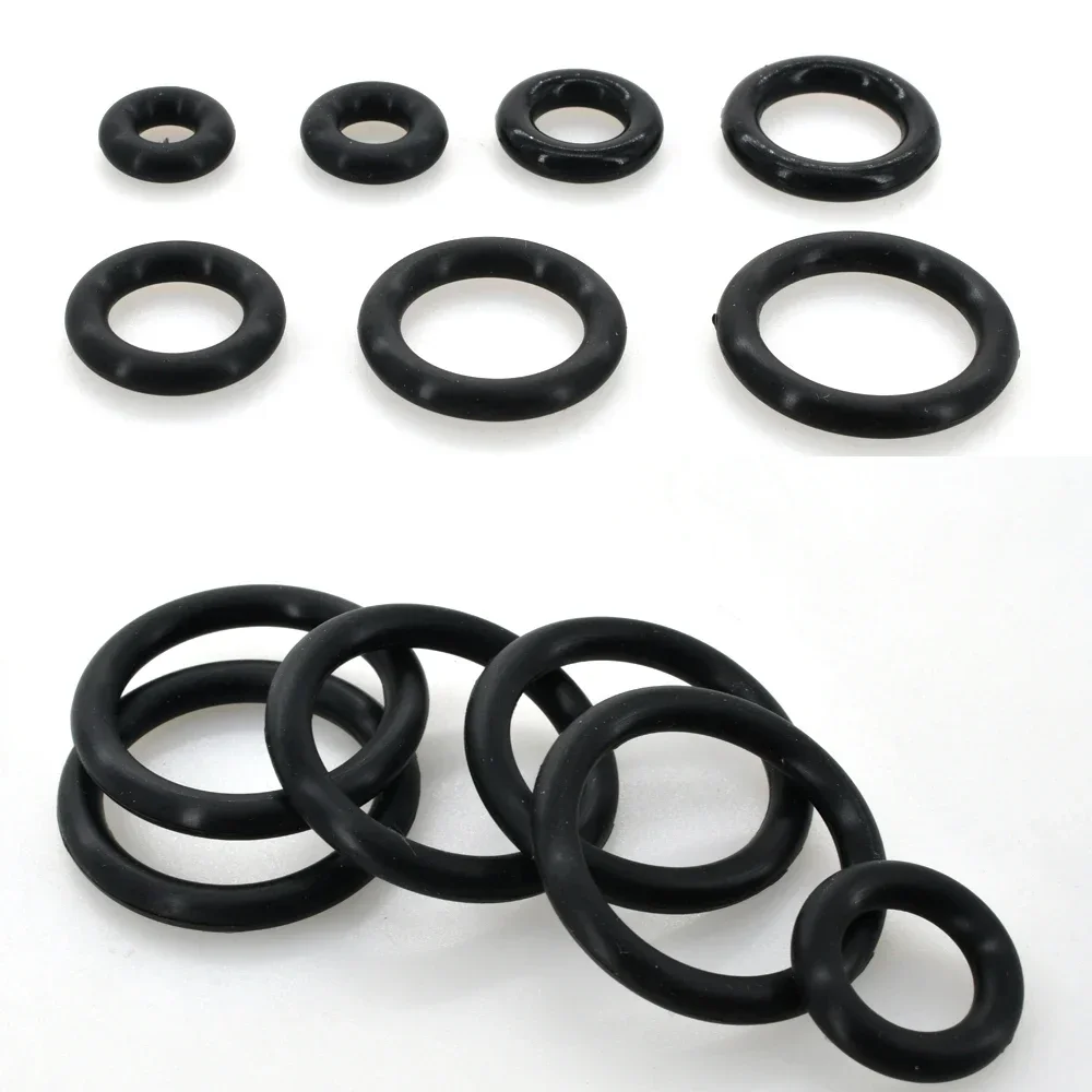 O Ring Seal Set Rubber Seal Ring Black Silicon O-ring Gasket Sealing Oring Washer Food Grade Silicone Seal Washers