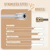 Pressure Washer Extension Wand Stainless Steel Body and Fitting with 1/4 Quick Connect 17 Inch Power Washer Lance 3