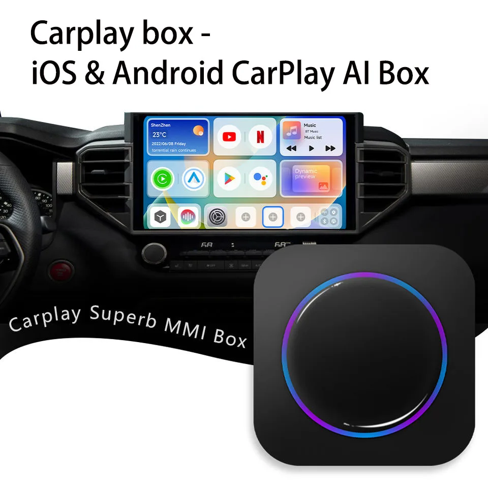 2023 Plug & Play Apple Ultima Mappa Carplay Ai Box Android Video Play Interfaccia Di Navigazione Per Peugeot 308 408 508 2008 4008 5008