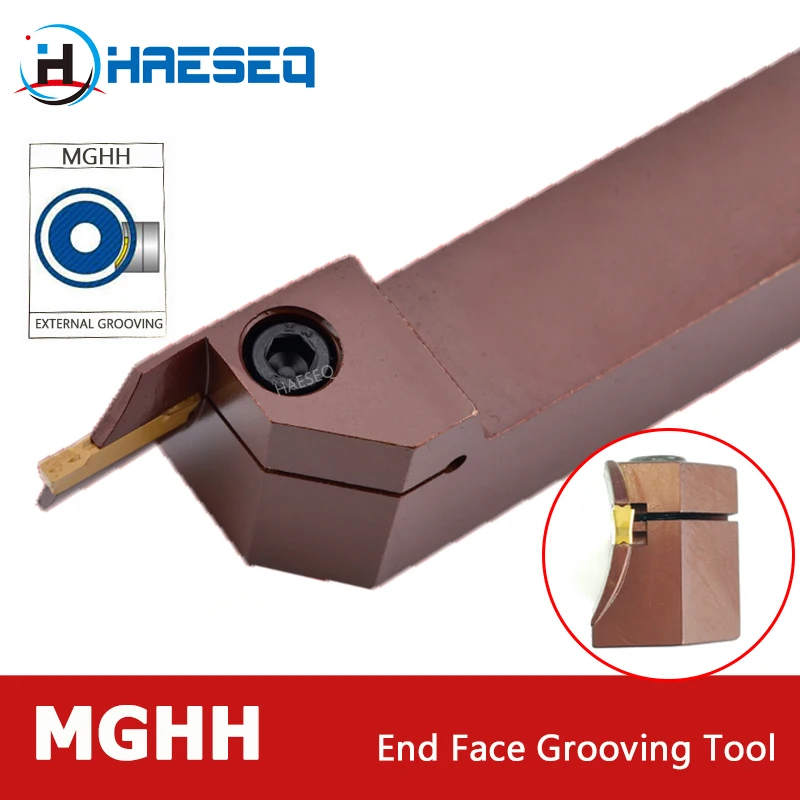 

MGHH MGHH320R MGHH325R MGHH420R MGHH425R CNC Metal Lathe Cutting Tool External Circular Groove Cutting Lathe Turning Tool Holder