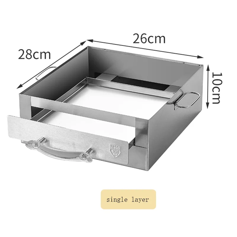 304 stainless steel small household two-layer rice noodle machine multifunctional mini steamer 2