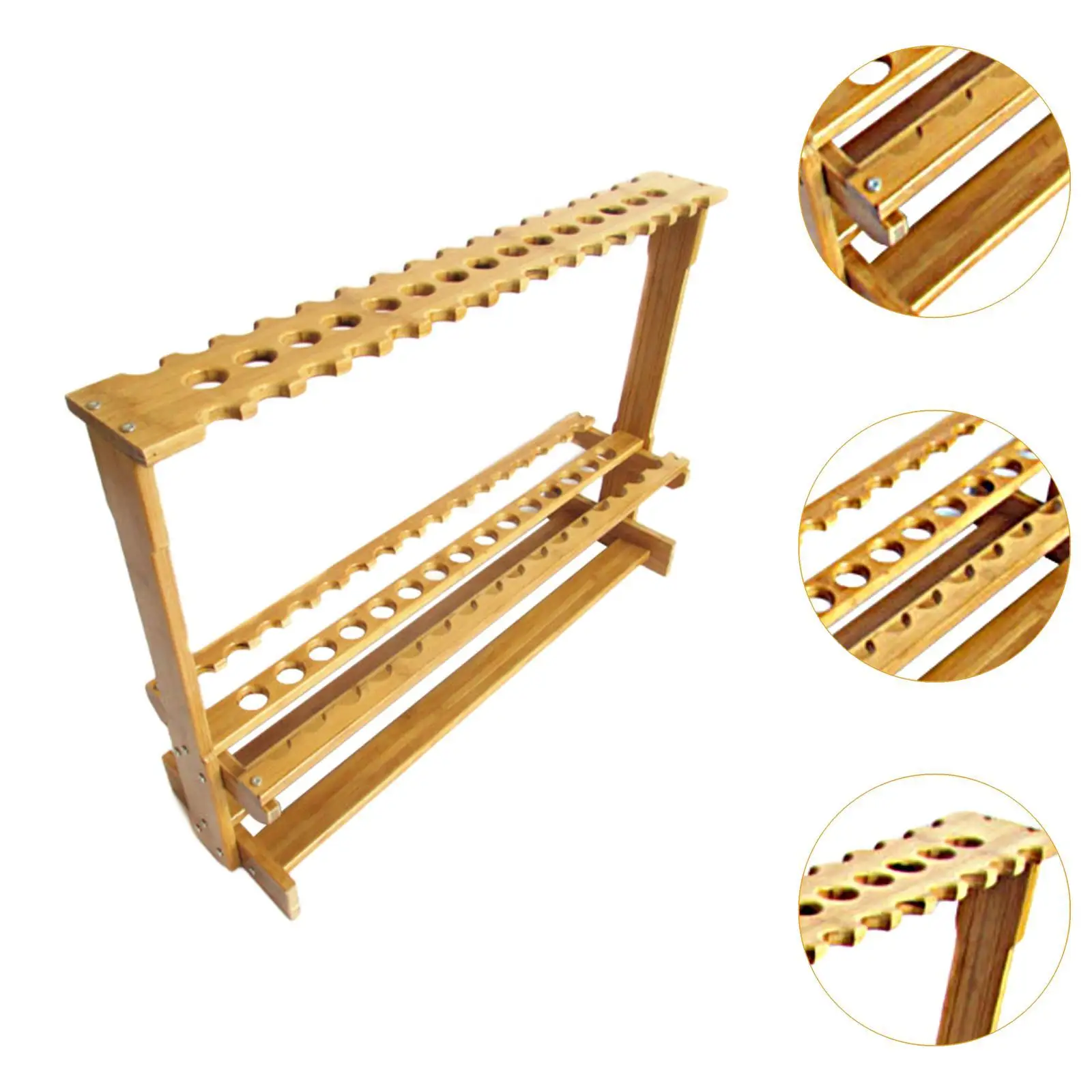 Fishing Rod Rack Organizer 47 Position Versatile Lightweight Display Fishing