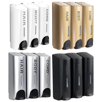 Dispenser di sapone da 350ml Dispenser per Shampoo da bagno per doccia a parete contenitore per sapone liquido accessori per il bagno contenitore per sapone per lozione 1