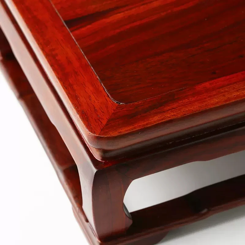 Rosewood Rosewood Carving Crafts, Ornaments Bracket, Flower Pot, Fish Tank, Buddha Vase, Solid Wood Base