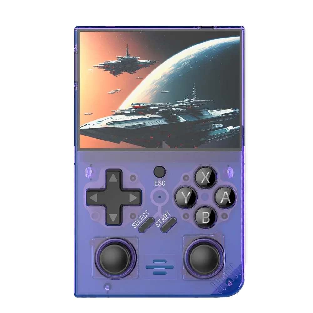 R35PlUS Retro Handheld 3.5 Inch Game Console Linux System Double Joystick Portable Pocket Video Player_voghion.com