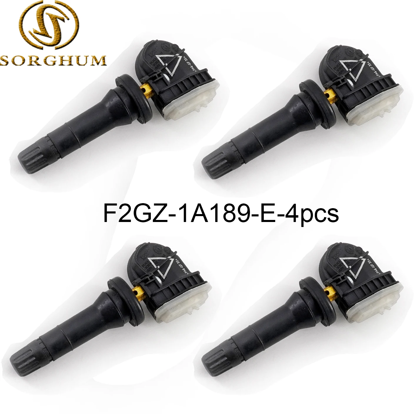 4pcs F2gz1a189e Tpms Tire Pressure Monitoring Sensor 433mhz For Ford