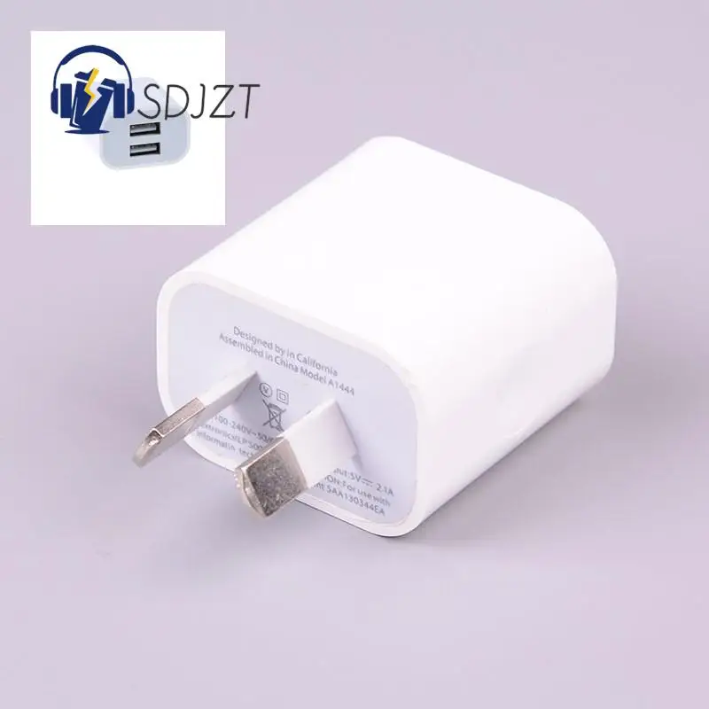 Power Adapter Plug Adapter Wall Charger 1pc AU Plug 5V 2A Dual Interface USB For iPhone Samsung Smart Phone Australia