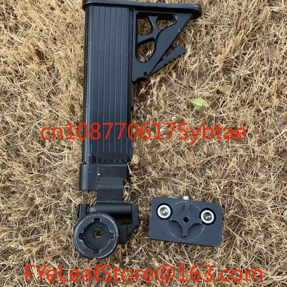 Folding Cane Handle Retractable Metal Holder Grip