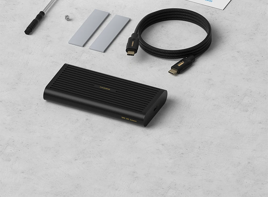 Hagibis 80Gbps Thunderbolt NVMe SSD Enclosure