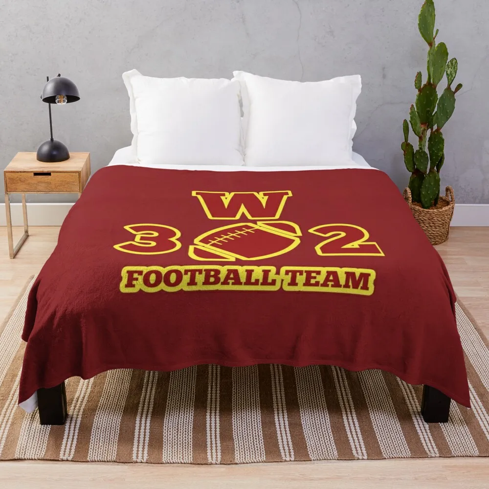 

Washington Football Team / Washington Football / Washington Football Team Est 1932 Throw Blanket Fluffy Soft Blankets