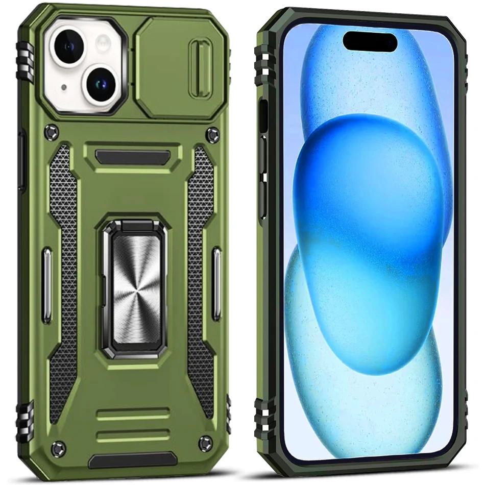 Slide Camera Cover iPhone 15 Case