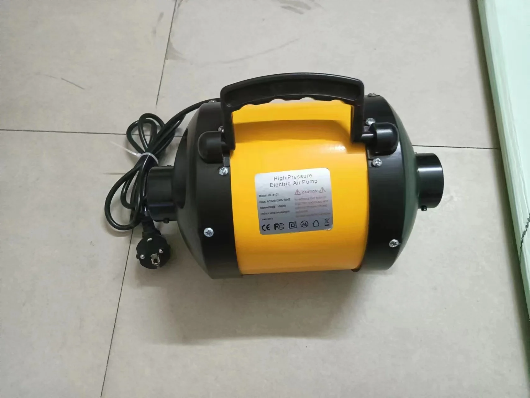 High Pressure Electric Air Pump 1200w Electric Air Pump Air Tent