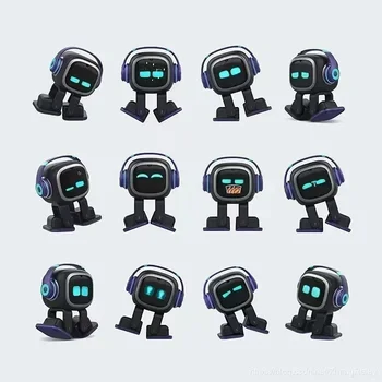 EMO GO HOME EMOPET Robot intelligente Animale domestico elettronico Interazione emotiva Riconoscimento facciale AI Robot intelligente Desktop Regali per bambini