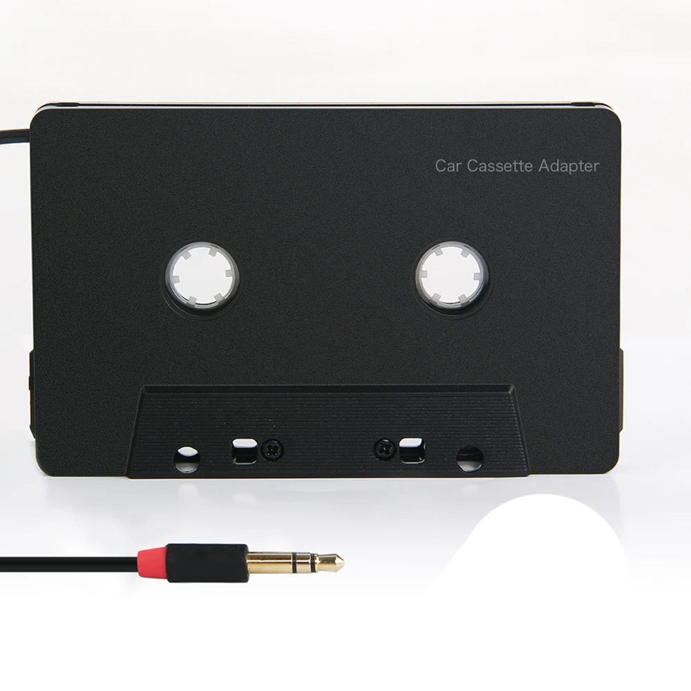 Cassette Player Converter Aux Adapter Car Tape Audio Cassette Mp3 Player Converter 3.5mm Jack Plug For iPod iPhone MP3 Phone AUX Cable CD Player