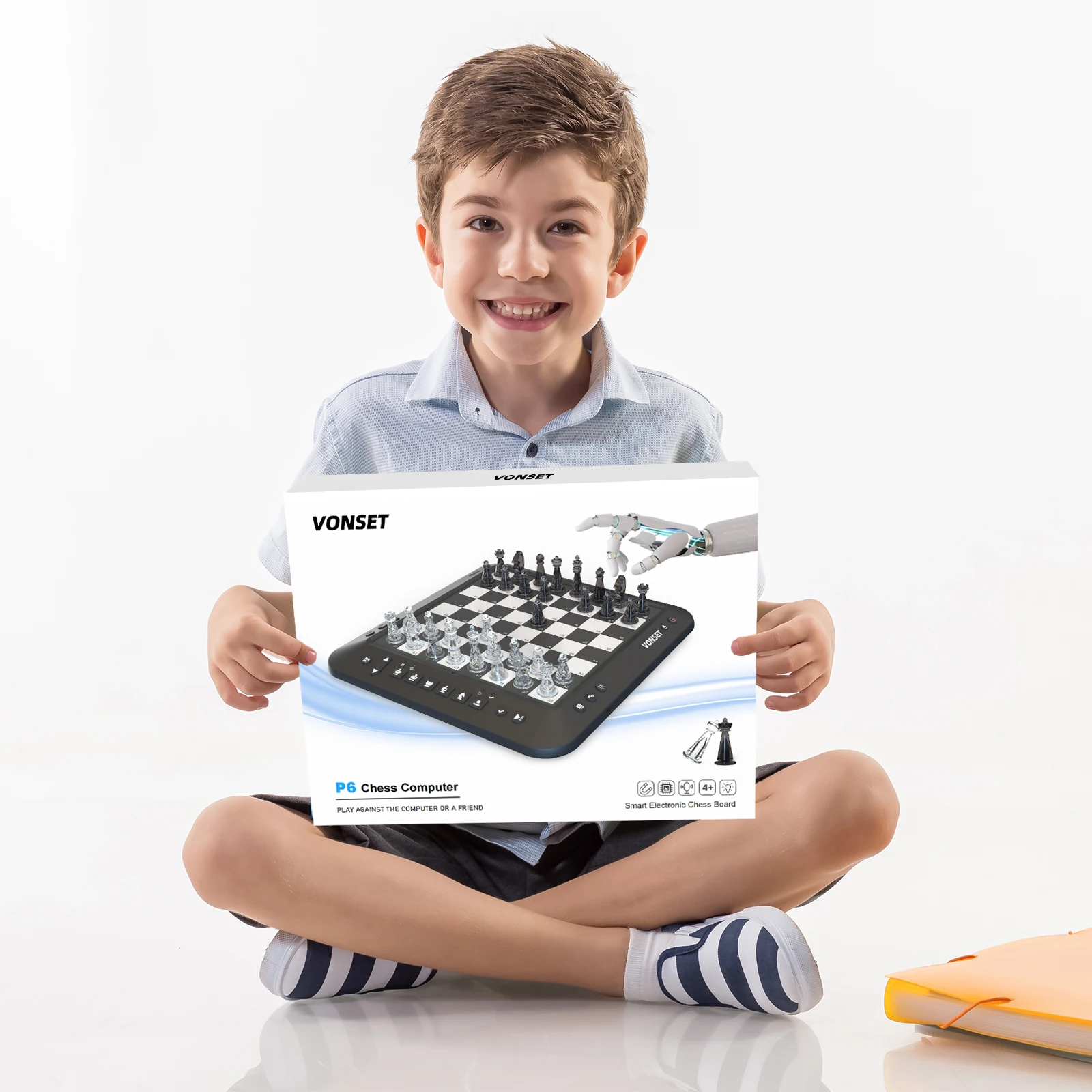 AI Intelligent Electronic Chess Beginner Learning Adversarial Single Player Chess Game Board Game Children Toy Puzzle Education - Image 6