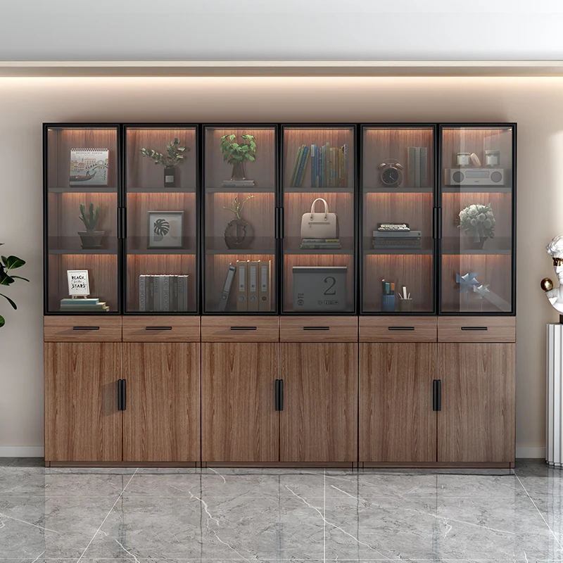 Luxury Showcase Home Bar Cabinet Living Room Shelf Modern Coffee Display Cabinet Storage Witryna Szafka Szklana Bar Furniture