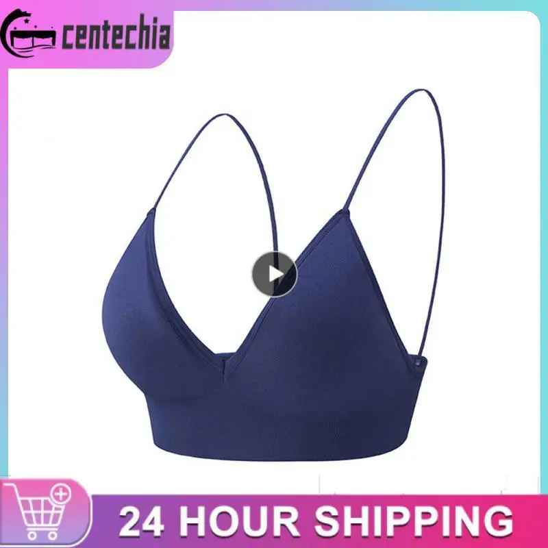 

1PCS Women Backless Sports Bra,U Back Wirefree Padded Athletic Sports Bra Top,Seamless Gym Fitness Running Yoga Sports Bra