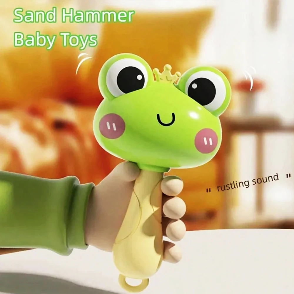 Colorful Sensory Rattle Toy for Babies - Safe Grasp and Chew-Friendly Holiday & Birthday Gift