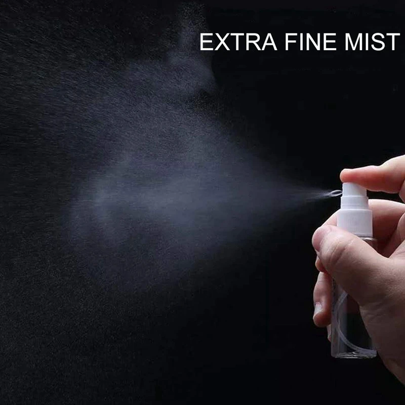 30Ml, 1Oz 미니 미세 미스트 스프레이 병, 리필용 병, 작은 빈 투명 플라스틱, 여행용 크기 병, 108 개