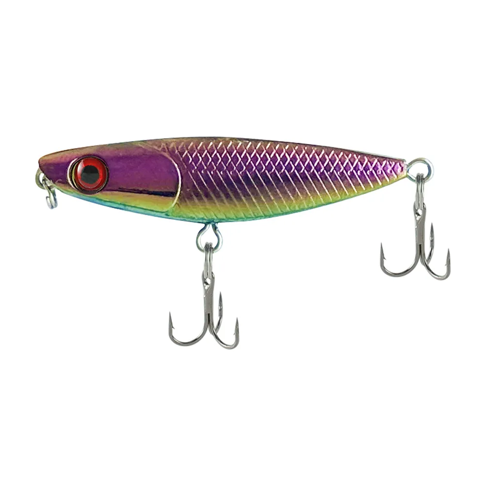 

ZWICKE Zigzag Dog Pencil Floating Fishing Lure 45mm 1.9g 3D Eyes Wobblers Mini Hard Lure Bait Treble Hook Camping Fishing Tackle