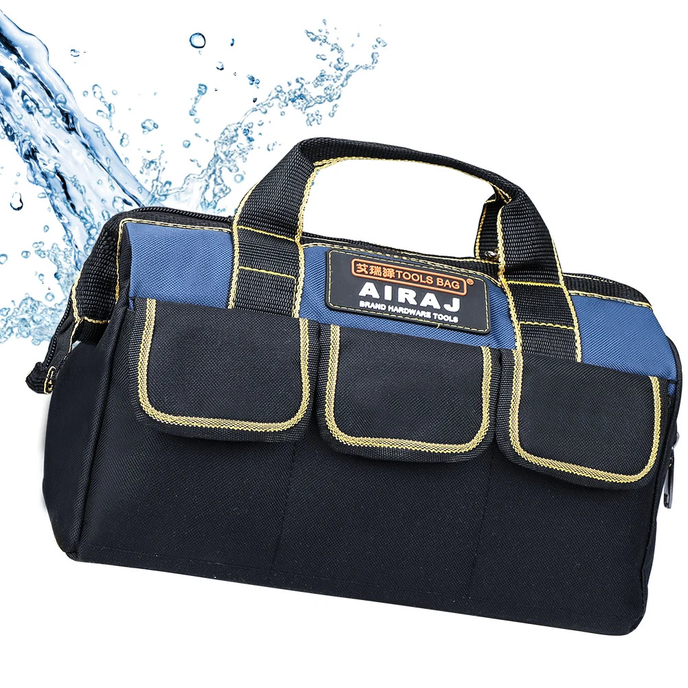 tool bags for sale Multi-Function Tool Bag 1680D for Oxford Cloth Electrician Bag Wide Mouth Tool Bag Waterproof Storage Bag for Wrench Screwdrive tool bag with wheels