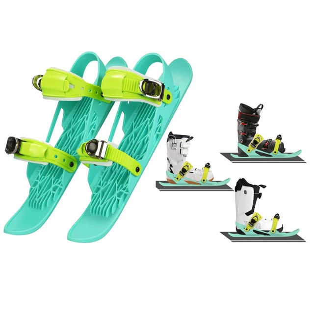 Adult Child Ski Skates Shoes Skiboard Snowboards Mini Snowblade