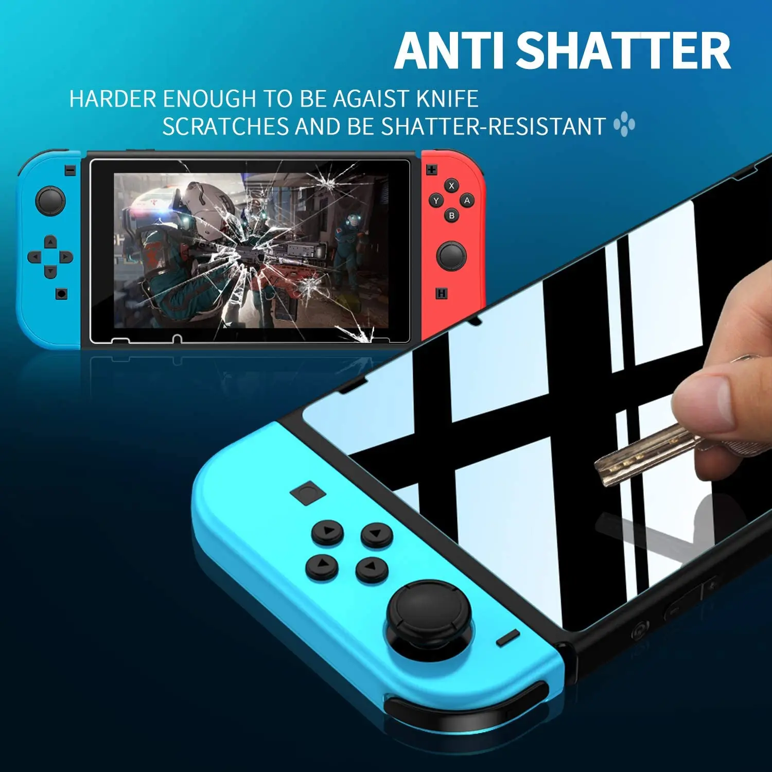 HD Premium Tempered Glass Screen Protector - Anti-Scratch Protective Shield