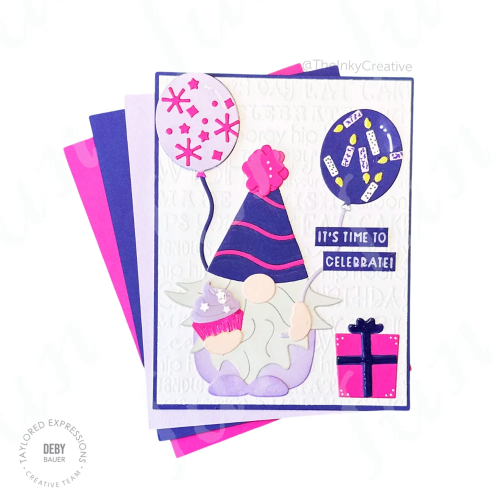 Gnome 홀로 금속 절단 다이, 감성 스탬프 레이어링 스텐실, DIY 스크랩북 종이 카드 제작, 스탬프 다이 시트 장식