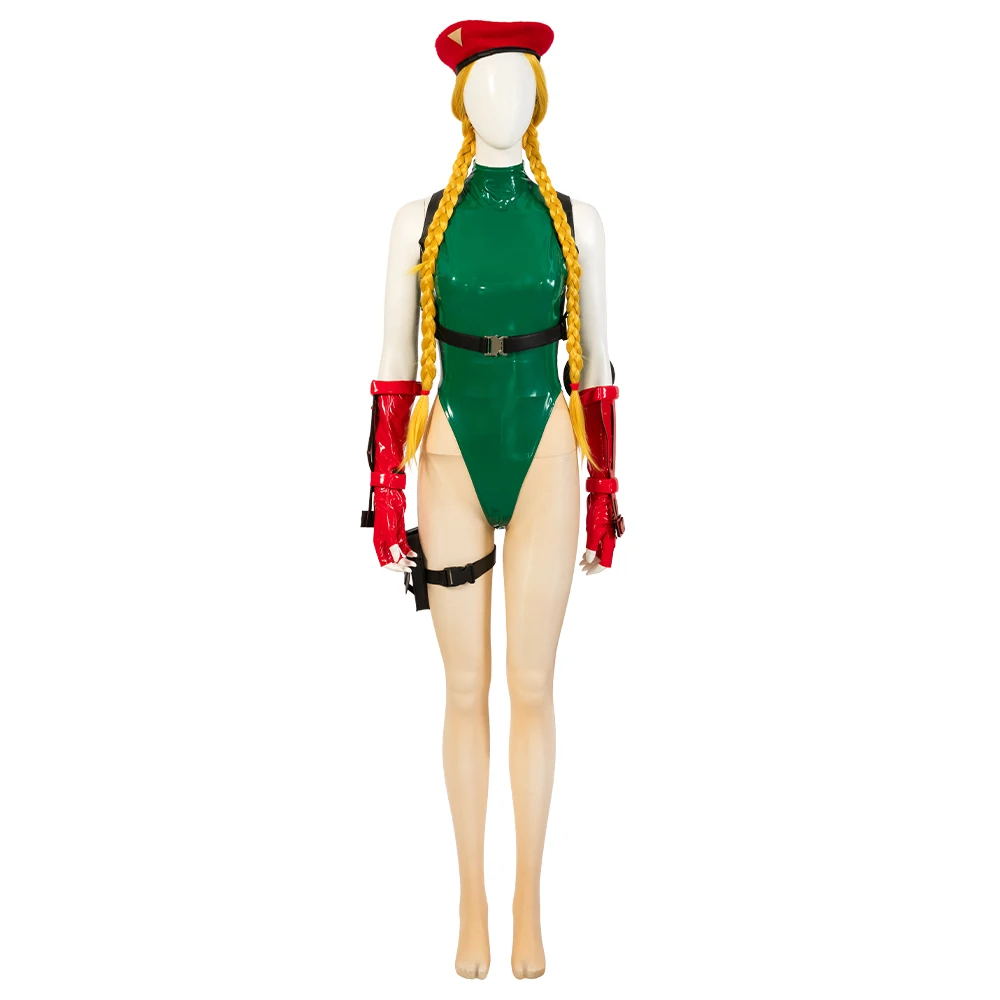 

Halloween Cammy White Cosplay Costume Adult Women Jumpsuits Suits Carnival Party Cosplay Costume