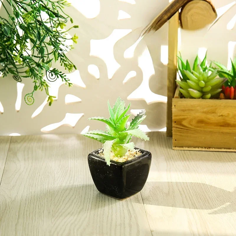 Fuzzel 3 Plantas Artificiales Artificiales – Decoración Para Sala De Estar, Baño, Dormitorio, Oficina, Escritorio, Alféizar De Ventana, Decoración De