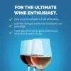 29 Bottle Dual Temperature Zone Wine Fridge, Quiet Operation Wine Cooler with Beech Wood Shelves 3