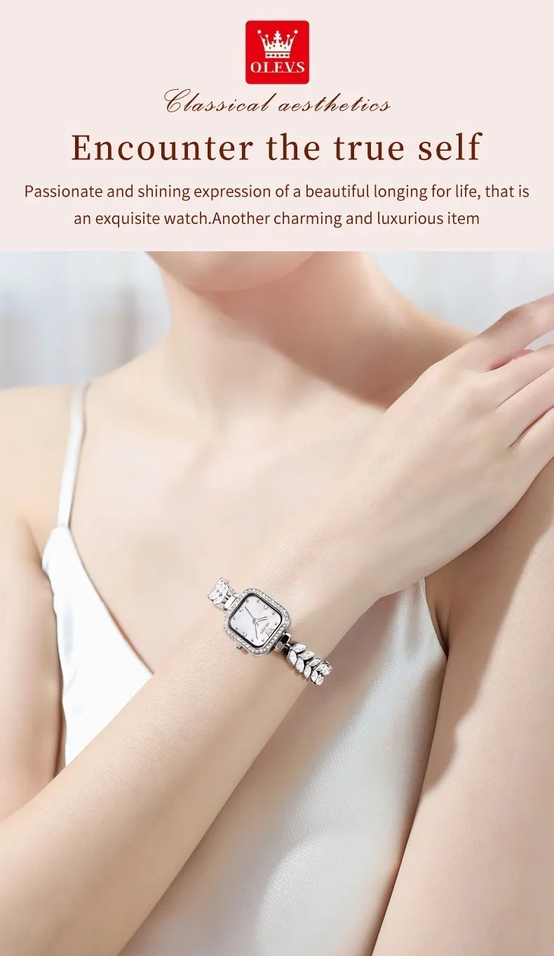OLEVS 9987 New Luxury Elegant Women's Watch description image 10