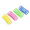 8/20/50Pcs Kitten Cat Toys Wide Durable Heavy Gauge Cat Spring Toy Colorful Springs Cat Pet Toy Coil Spiral Springs Pet Intera 4