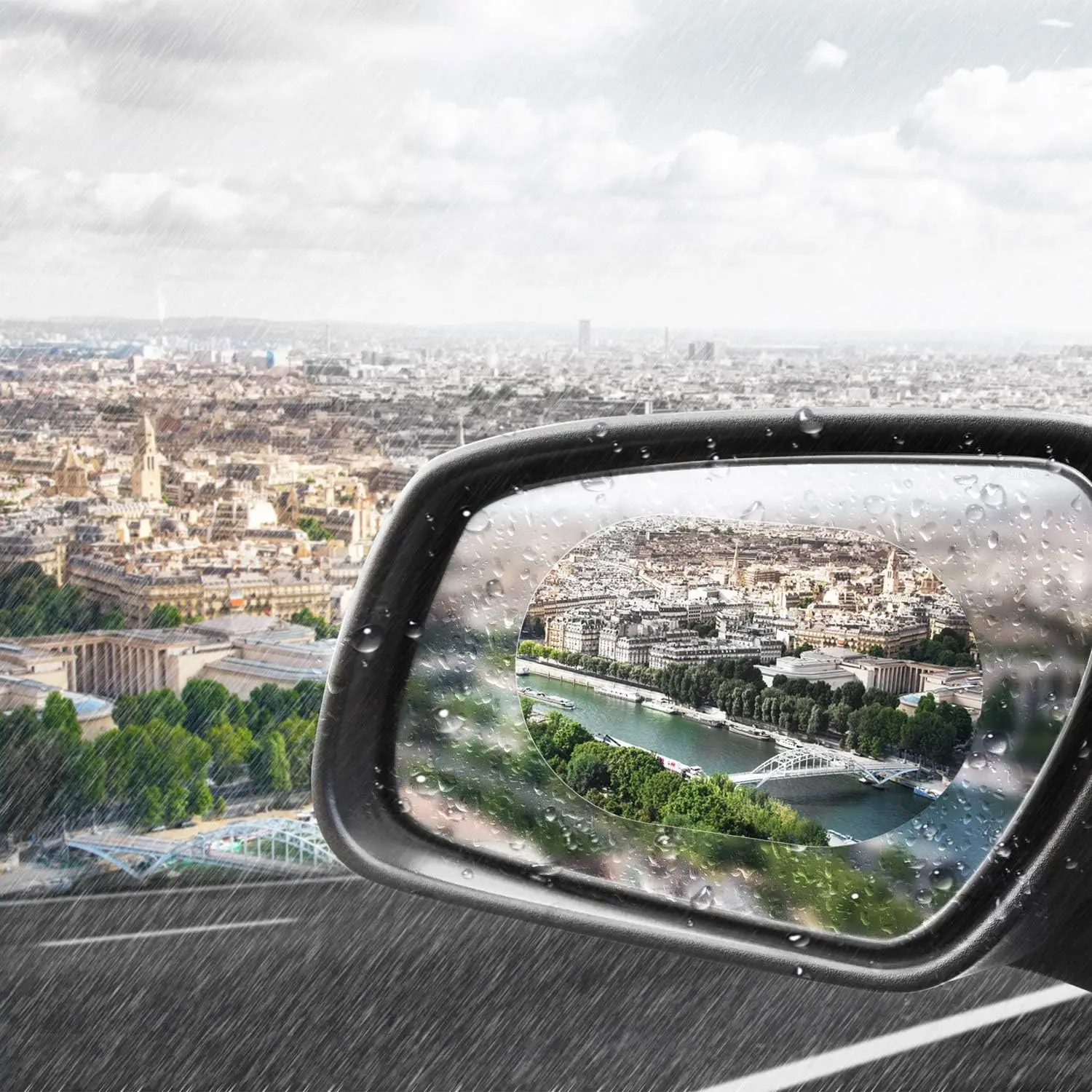 Waterproof Car Rearview Mirror Protective Film Anti Fog Rainproof