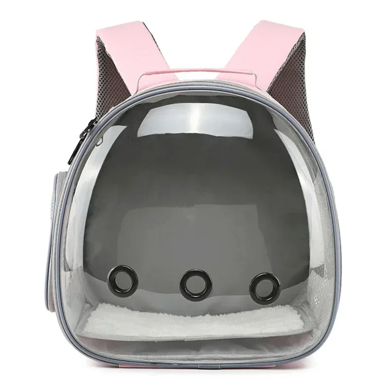 Pet Backpack Hamster Carrier Transparent Small Animal Carrier Guinea Pig Backpack Sugar Glider Ferret Pet Bag Rabbit Bunny Cage pet carrier