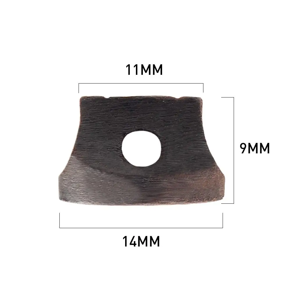 10 Pieces Chinese Violin Bridge, Erhu Bridge, Wood Material, Accessory