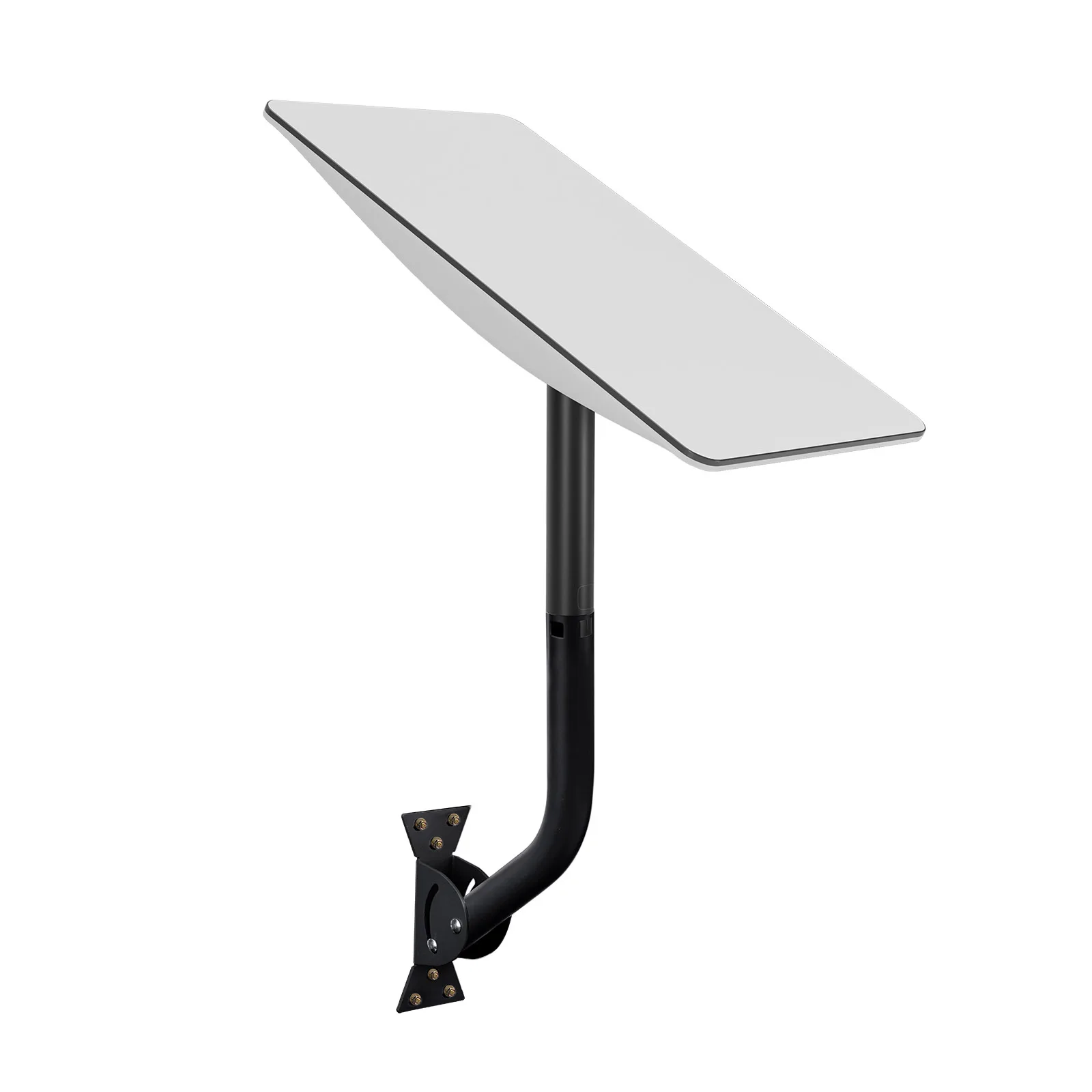 Metal Antenna Pole Bracket Mount for Satellite TV Weather Station