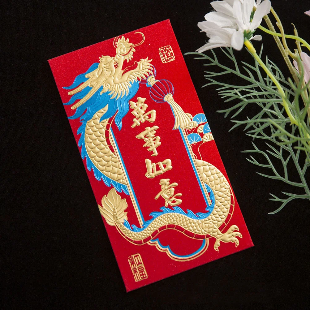 

Festival Red Envelopes Money Storage Pouches Luck Money Pocket New Year spring festival birthday Red gift envelope red bag