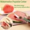 3-in-1 Watermelon Fork Slicer Cutter, 2024 Stainless Steel Fruit Watermelon Cutting Tool Fork Slicer Knife Set for Home Kitchen 4