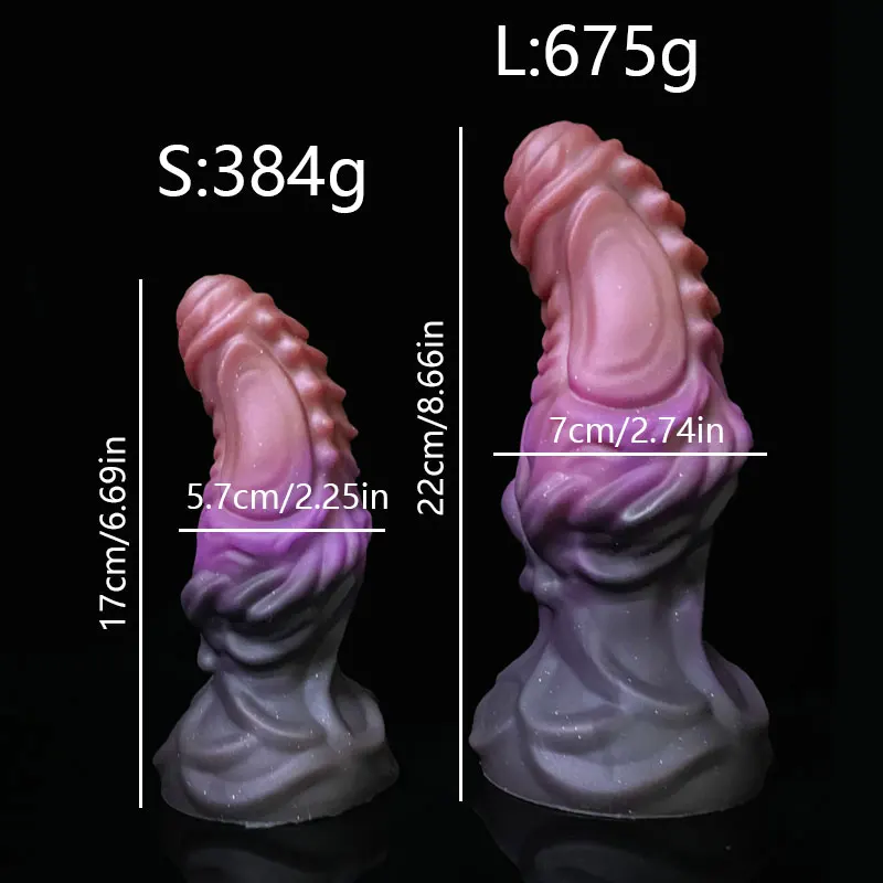 Consolo Realista Estimulador Ponto G Dog Dildo