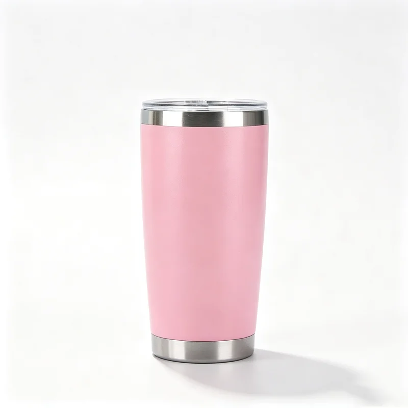 Personalized 20oz Insulated Stainless Steel Coffee Tumbler with Custom Photos and Text