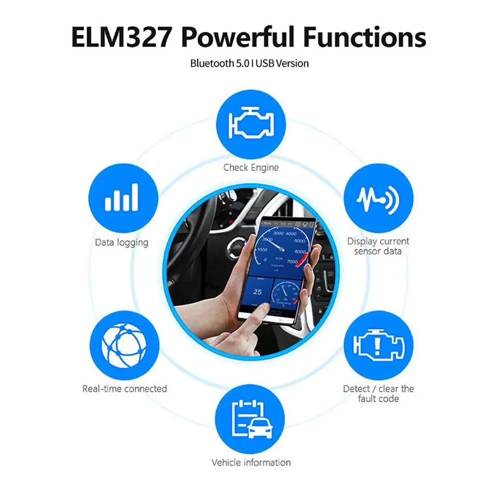 ELM327 OBD2 Bluetooth Scanner 4