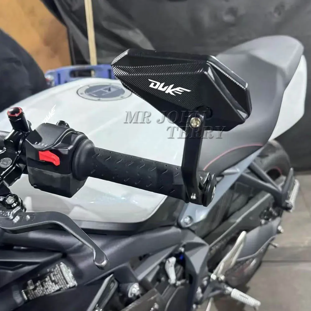 범용 오토바이 7/8 22mm 핸들 바 엔드 백미러 DUKE250 DUKE390 DUKE 390 250 125 250 690 790 890 890R 1290