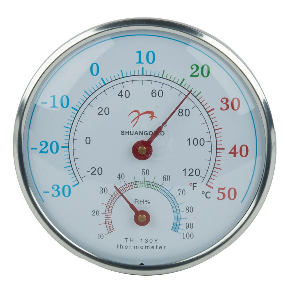 

ABS House Room Climate Thermometer Hygrometer Thermo 1pc Analogue Humidity Room Climate Control Weather Stations