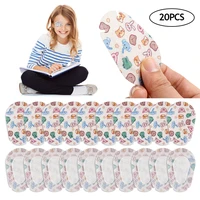 20Pcs Kids Amblyopia Eye Patch Full Cover Children Monocular Correction Strabismus Breathable Medical Sterile Eye Patch Bandages 1