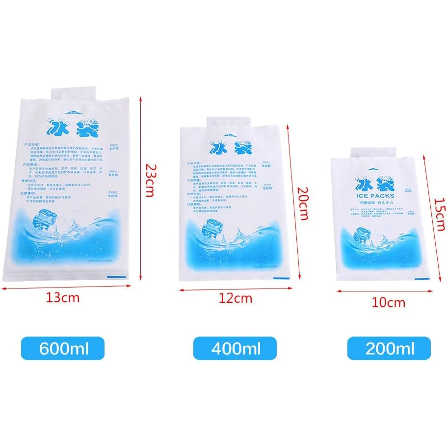 Reusable Hot and Cold Gel Packs – Set of 10 Eco-Friendly Ice Packs for Injuries and Pain Relief
